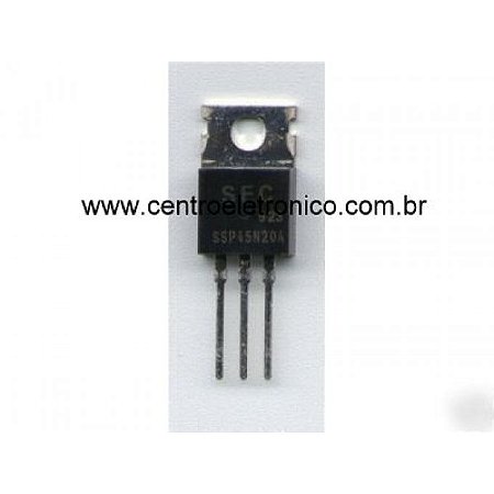 Transistor Mtp45n20a Fet 45a/200v Met