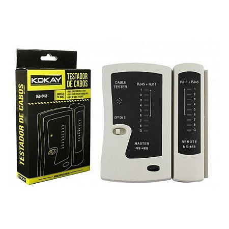 Testador Cabo Rede Rj45/rj11 S/bolsa F6883bb