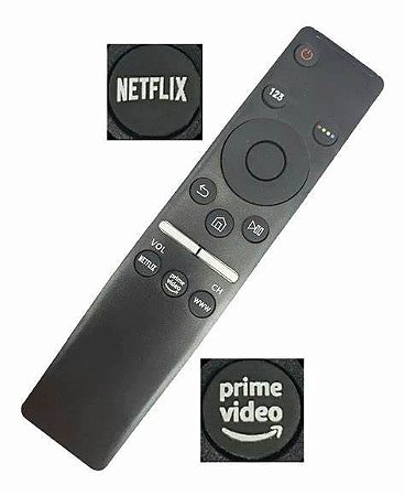 Controle Samsung Led 4k Netflix+globo Smart S/voz F5086