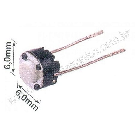 CHAVE TACT REDONDA 5MM 2T 180GR