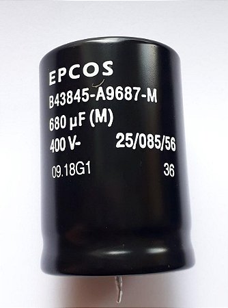 Capacitor Eletrol 680mfx400v 35x50m Epc