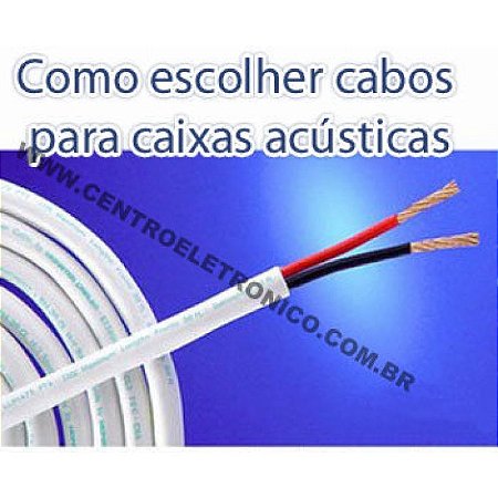 Cabo Paral Home Theater 2x16awg Br 0500