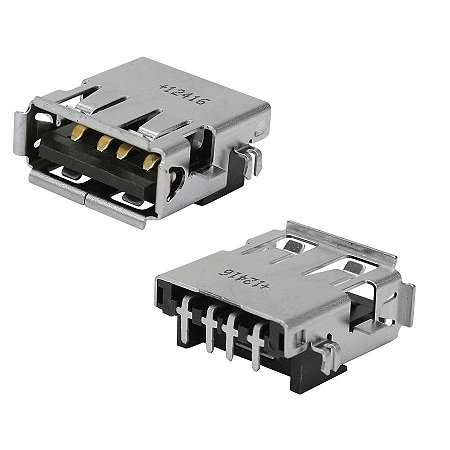 CONECTOR USB A-F PCI 90GR 4T