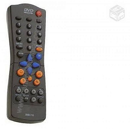 Controle Philips Dvd Rc715/703/711 Aax2