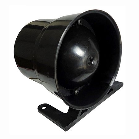 Sirene 24v Dni(p/re)caminhoes Luz Re Pt