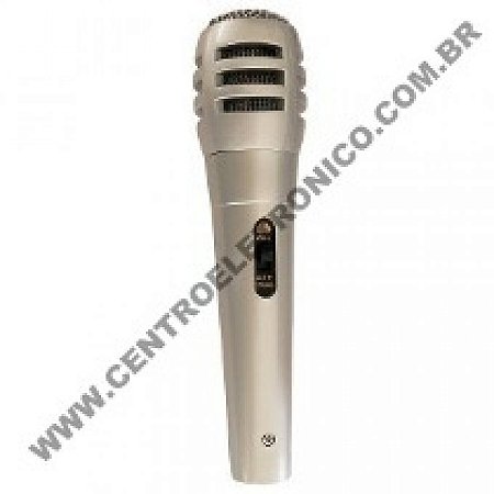 Microfone Mao Ps883-s Uni-direcion Prata