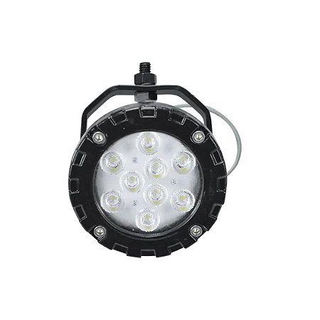 Farol 12v/24v 14led 6000k  Br(unit)redondo