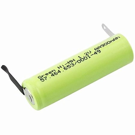 Bateria 1,2v Aax1 900mah Nimh C/tag 48x14 Green