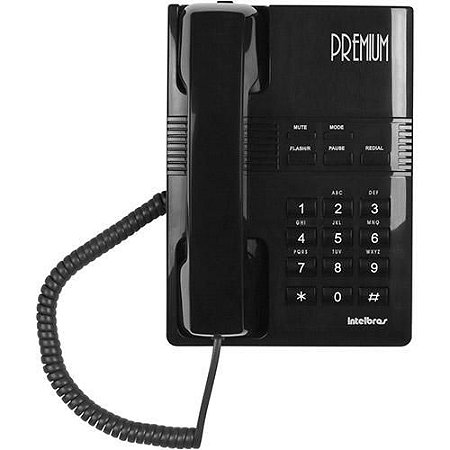 Telefone Intelbras Premium Grafite S/cha