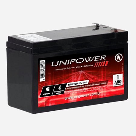 Bateria Selada 12v 9a Nobreak Unip