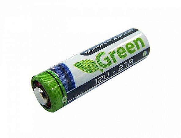 Bateria 12v Alarme A27 Alkalina Green