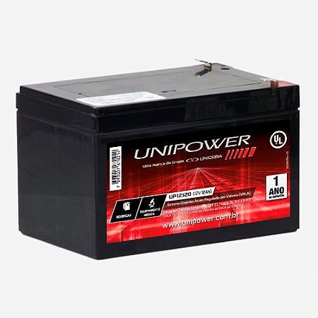 Bateria Selada 12v 12a Unip Nb 151x90 Ver 7447