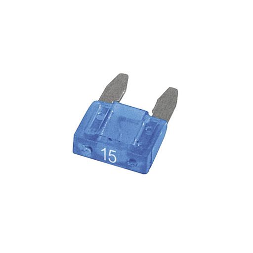 Fusivel Lamina Mini 15a Azul 10mm(autos)dni+fsce