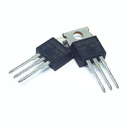 Transistor Irgb15b60kd Igbt Fet To220