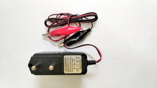 Carregador 3,7v/4,2pde Li-ion 18650 1bat