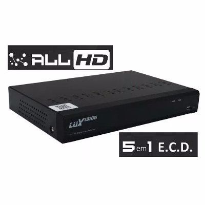 DVR 4CAM FULL HD LUXVISION C/HDMI