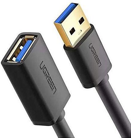 Cabo Usb A-m + A-f 1,8mt 3.0 Azul(extensor)f37245bb