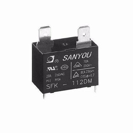 Rele 12vdc 20a 4t+2t Ar Cond Sanyo F72770b