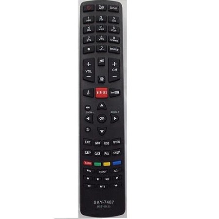 Controle Philco Led Smart Rc3100l03 Aaax2
