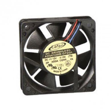 Ventilador 12v 60x60x20mm 2f Buch/nylon F30240/f4454