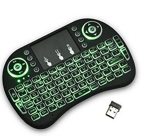 Teclado(g)s/fio Wifi C/backlit C/led F37245