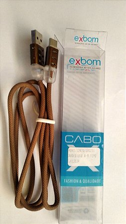 Cabo(g)usb A-m Tipo C 1mt C/led Mr Rgb