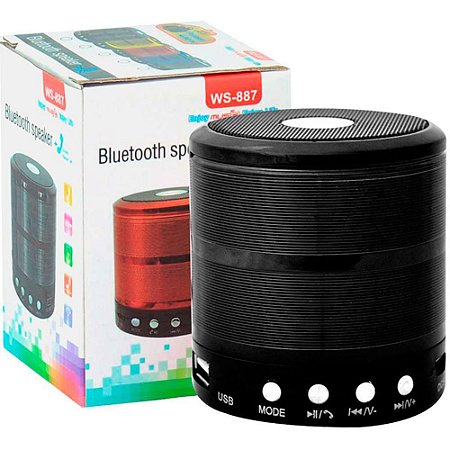 Caixa(g)mult 5w Bluetooth+fm+sd 5.0 Tambor F37245b