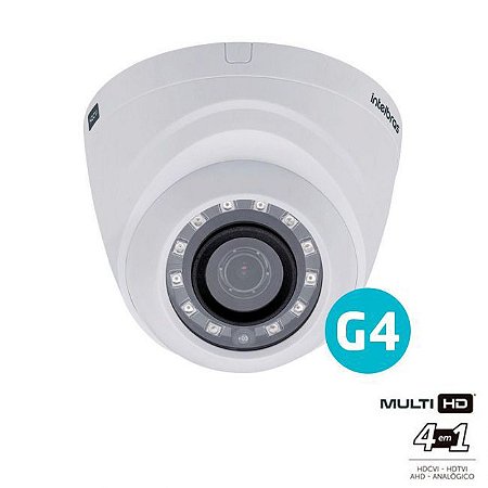 Camera(g)multihd 10mt Dome 720p 3,6mm Intelbras