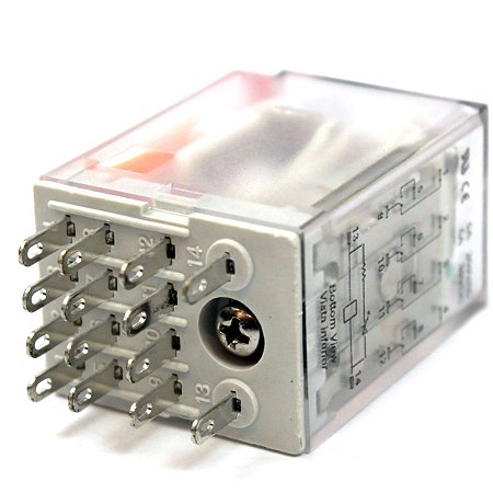 Rele 220vac 5a 4ct Rev P/soq C/led Mtx