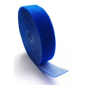 Abracadeira Velcro 20mm Azul(rl 3mts)r66
