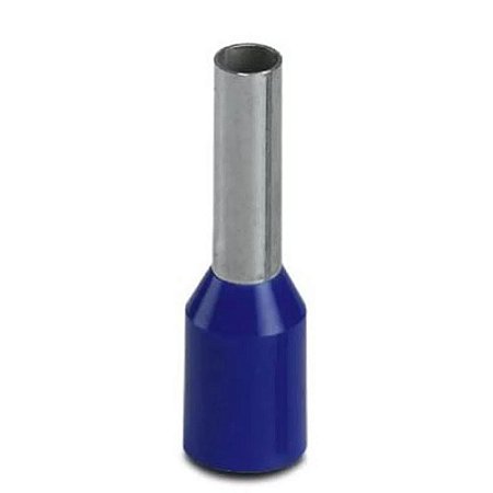 Terminal Pre Isol Tubular 4mm/18mm Azul
