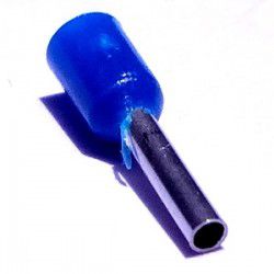 Terminal Pre Isol Tubular 2mm Azul