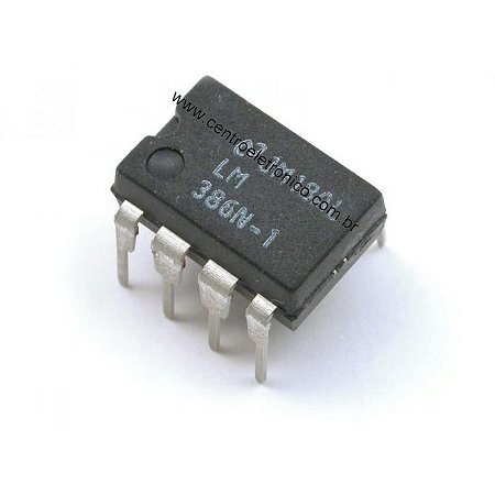 Circuito Integrado Lm386 Dip 8p