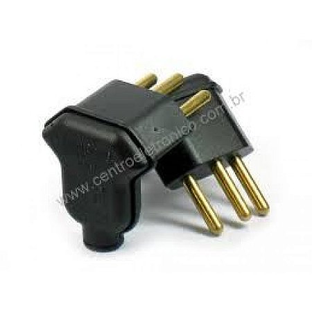 Plugue Ac 3p 10a 90gr Triangular Pt Mgs