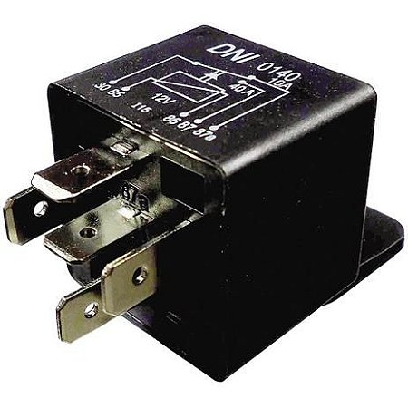 Rele 12vdc 10a-40a 4terminal Auxiliar F1328bb