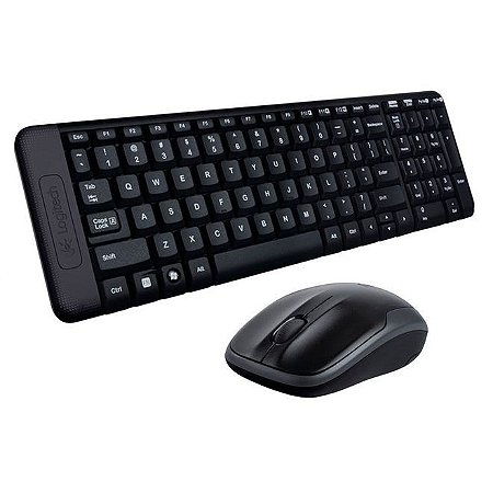 TECLADO+MOUSE S/FIO LOGITEC PT