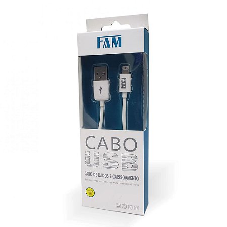 Cabo(g)usb 2mt Iphone Fam Dados+carga Br