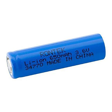 Bateria 3,7v 750mah Li-ion  C/tag 14x50mm
