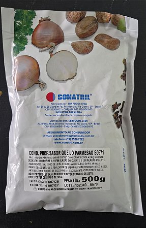 CONDIMENTO SABOR QUEIJO PARMESÃO