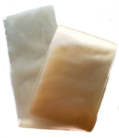 TRIPA DE CELULOSE CALIBRE 50 ( PARA SALAME ) PEDAÇO COM 5 METROS