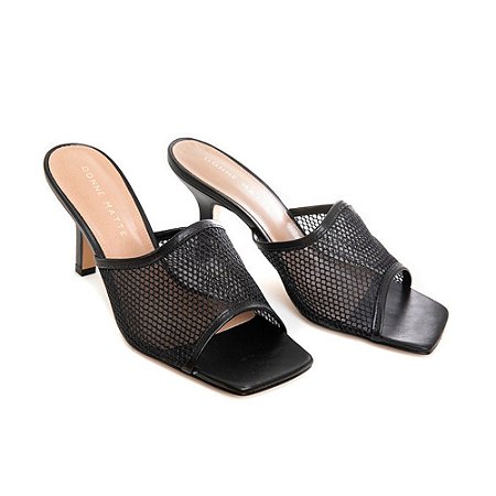 Mule Donne Matte com Tela - Hanna