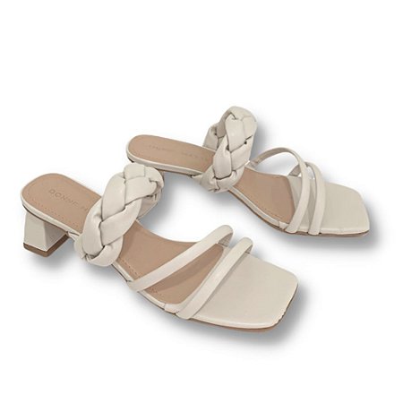 Mule Donne Matte Trançado - Jana