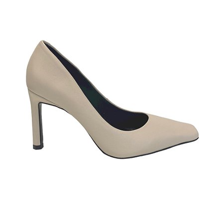 Scarpin Donne Matte Couro Salto Alto Antonia Donne Matte