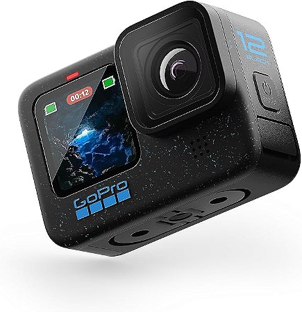 Câmera GOPRO HERO 12 Black | GOPRO 12 | H12 | 27 MP | A prova d' água | HyperSmooth 6.0