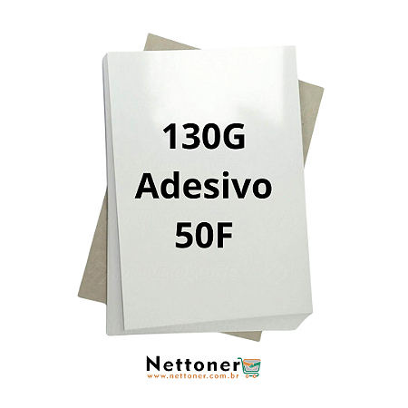PAPEL FOTOGRAFICO 130G A4 50F ADESIVO NEUTRO