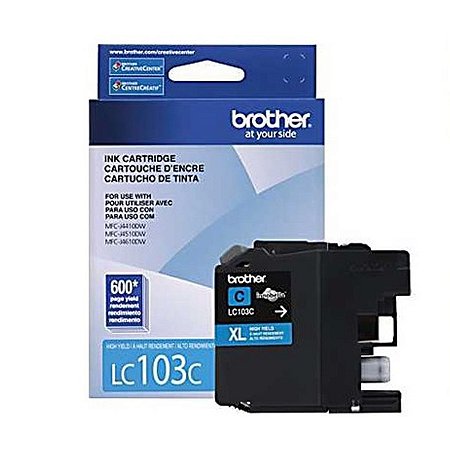 CARTUCHO BROTHER LC103C CYAN XL