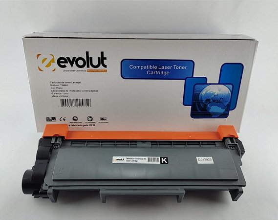 TONER P/ IMP BROTHER TN2370 TN660 | TN2340 | 2,6K BLACK