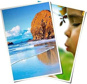 Papel Fotográfico Brilhante 10x15cm 260g/m² Microporoso – Pacote 20 Folhas