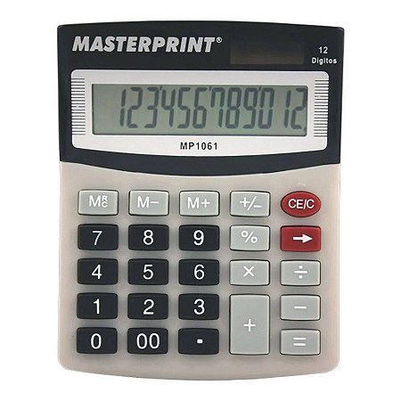 CALCULADORA DE MESA 12 DIGITOS MP1061 MASTERPRINT MP-1061 (103599)