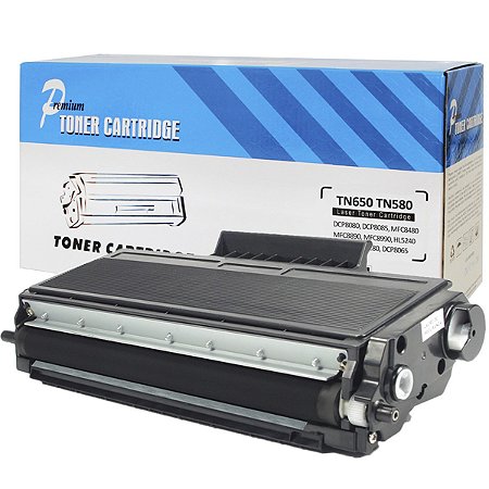 TONER P/ IMP BROTHER TN580 | TN650 | TN550 BK PREMIUM 7K | (107146)